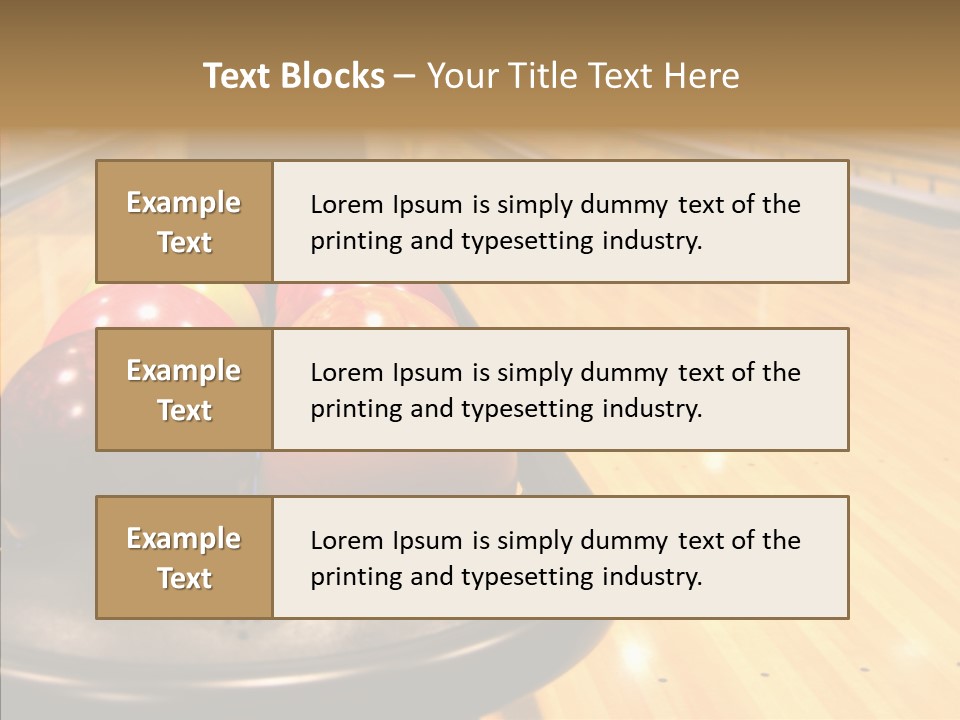Leisure Sign Color PowerPoint Template