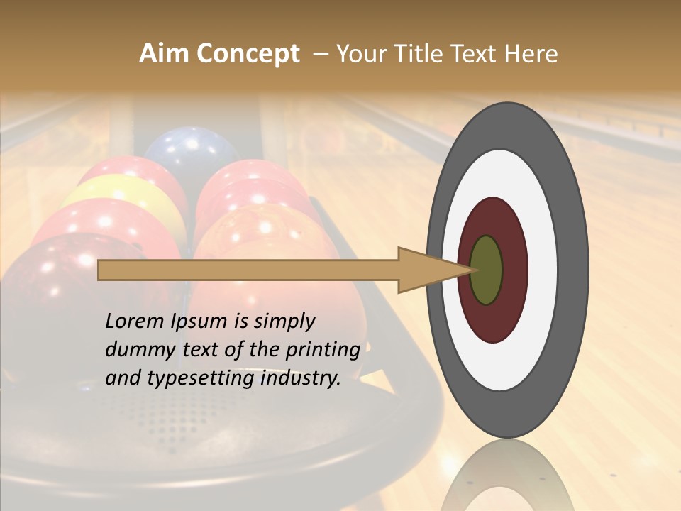 Leisure Sign Color PowerPoint Template