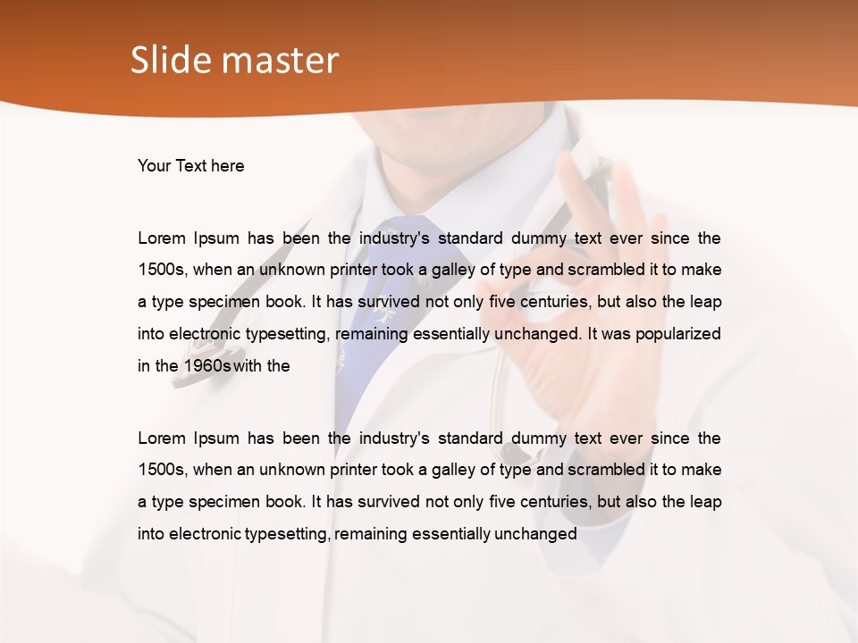 Advice Medicine Treatment PowerPoint Template