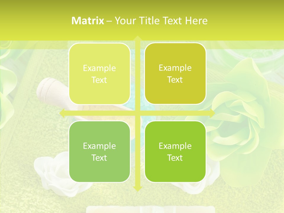 Body Relax Oil PowerPoint Template