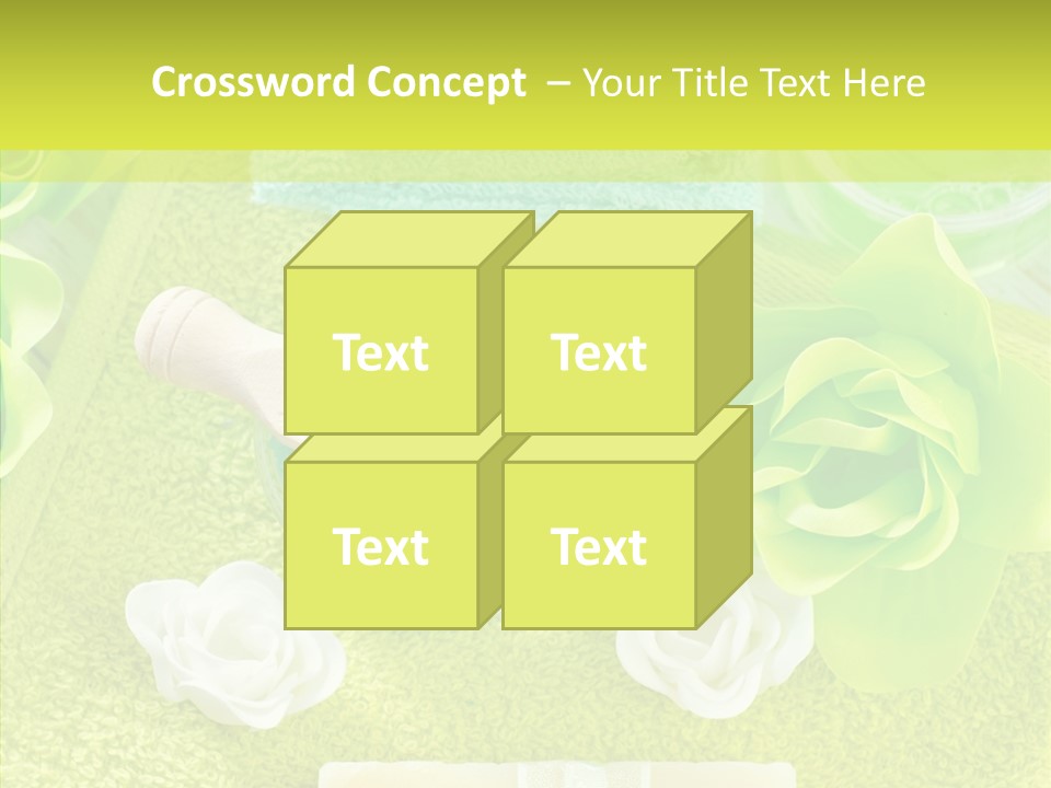 Body Relax Oil PowerPoint Template