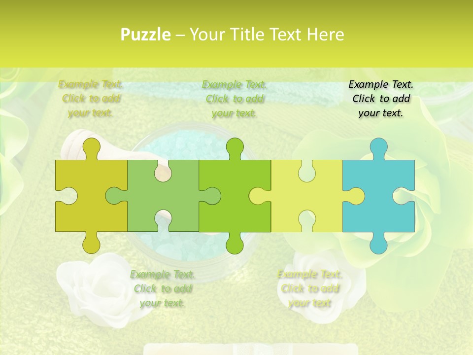 Body Relax Oil PowerPoint Template