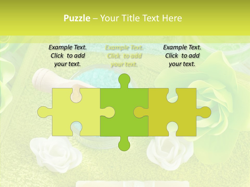 Body Relax Oil PowerPoint Template