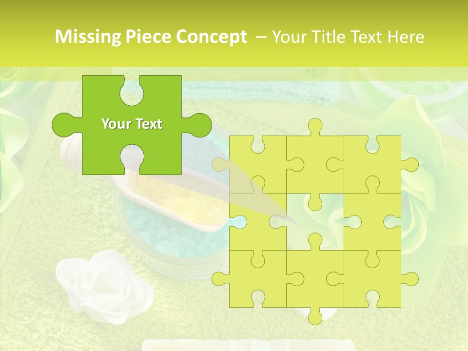 Body Relax Oil PowerPoint Template