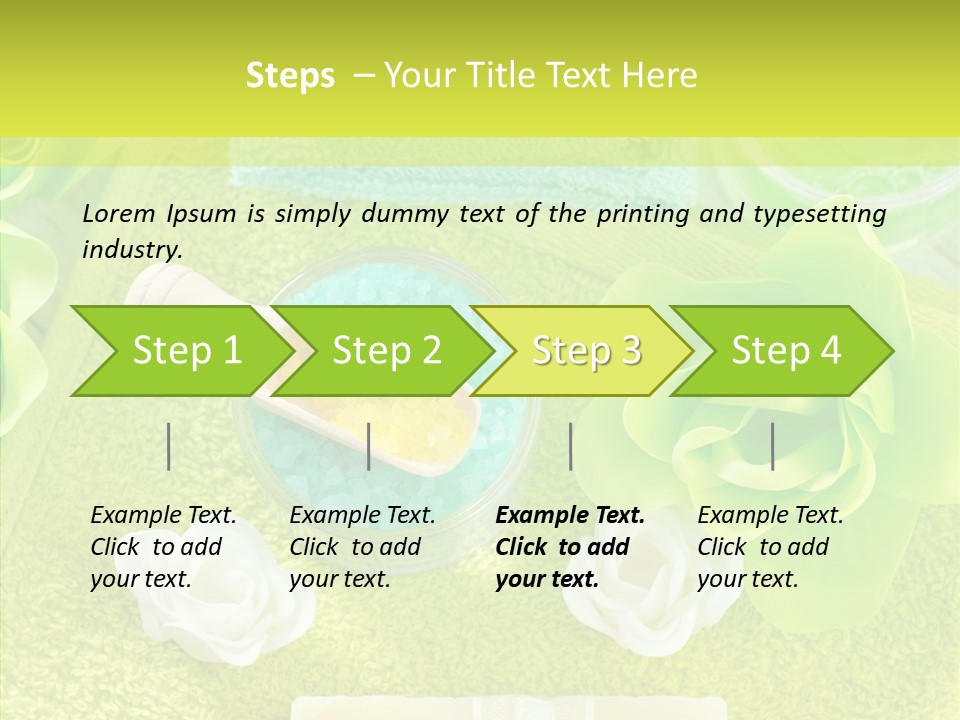 Body Relax Oil PowerPoint Template