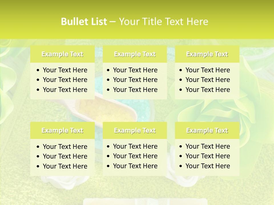 Body Relax Oil PowerPoint Template