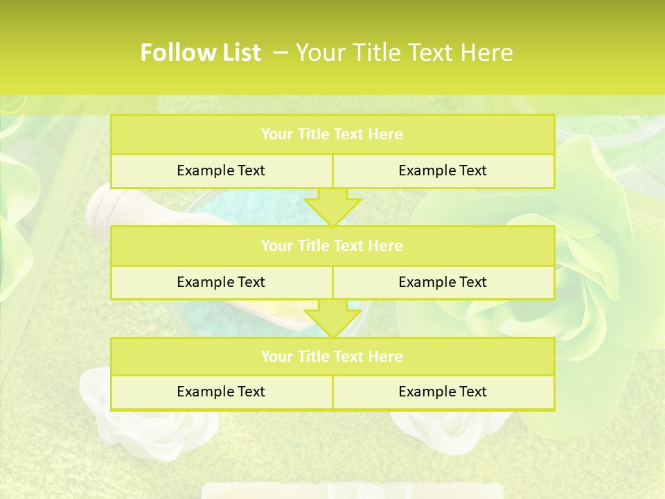 Body Relax Oil PowerPoint Template