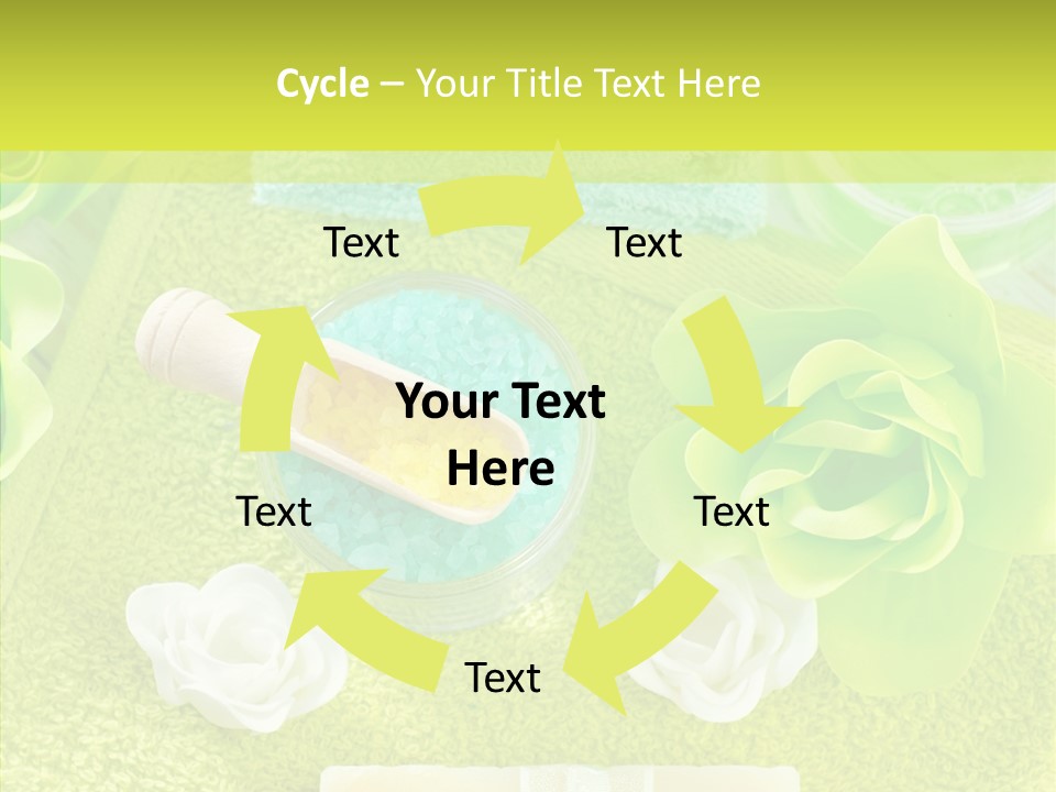 Body Relax Oil PowerPoint Template