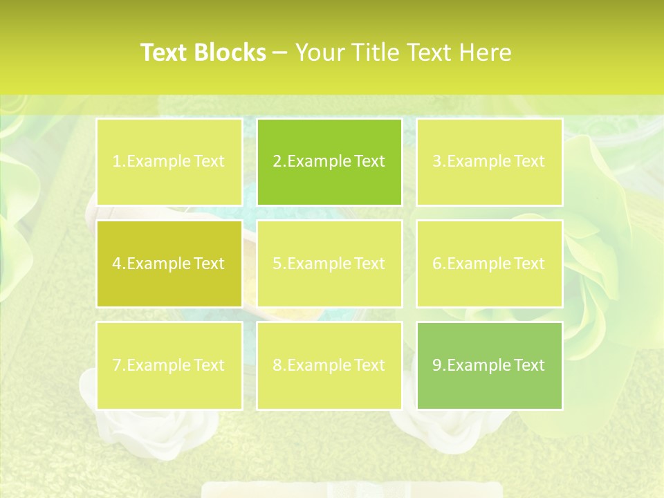 Body Relax Oil PowerPoint Template