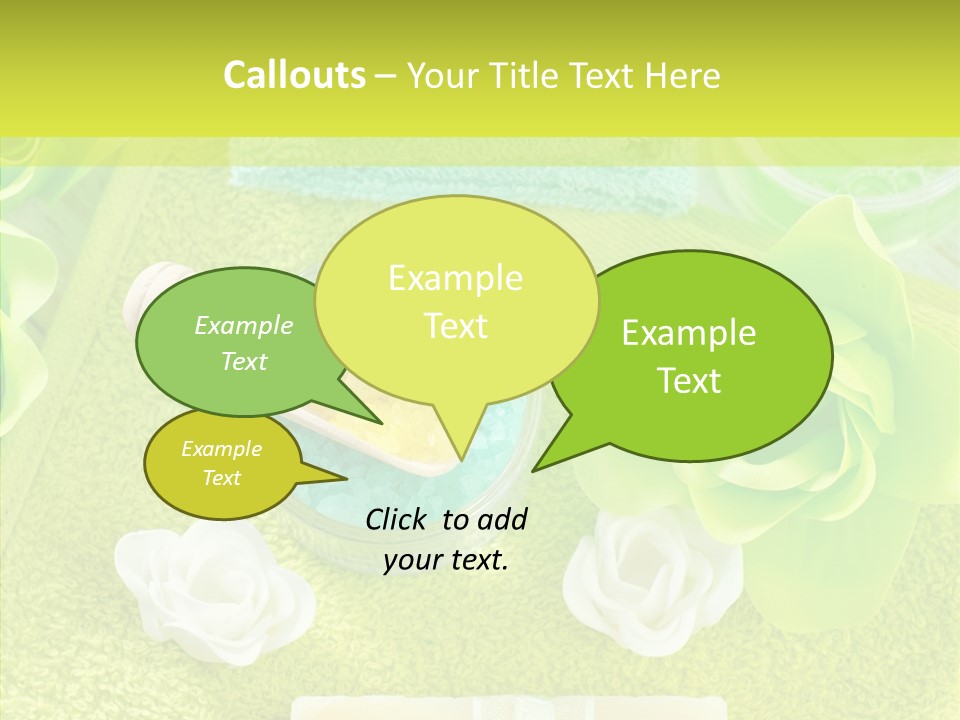 Body Relax Oil PowerPoint Template