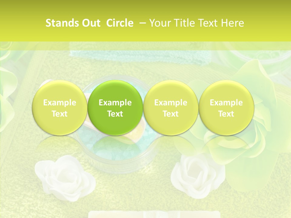 Body Relax Oil PowerPoint Template