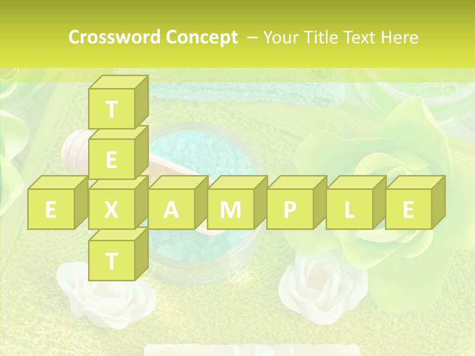 Body Relax Oil PowerPoint Template