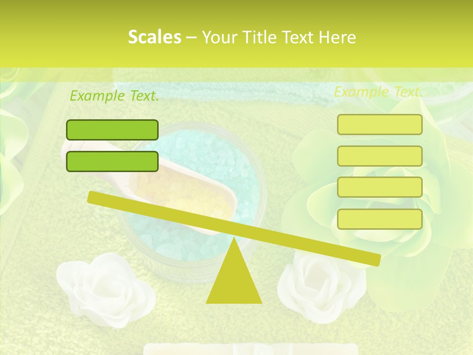 Body Relax Oil PowerPoint Template