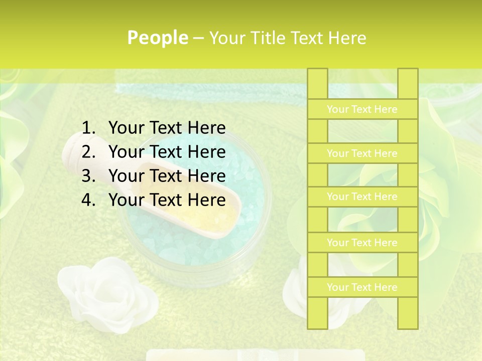 Body Relax Oil PowerPoint Template