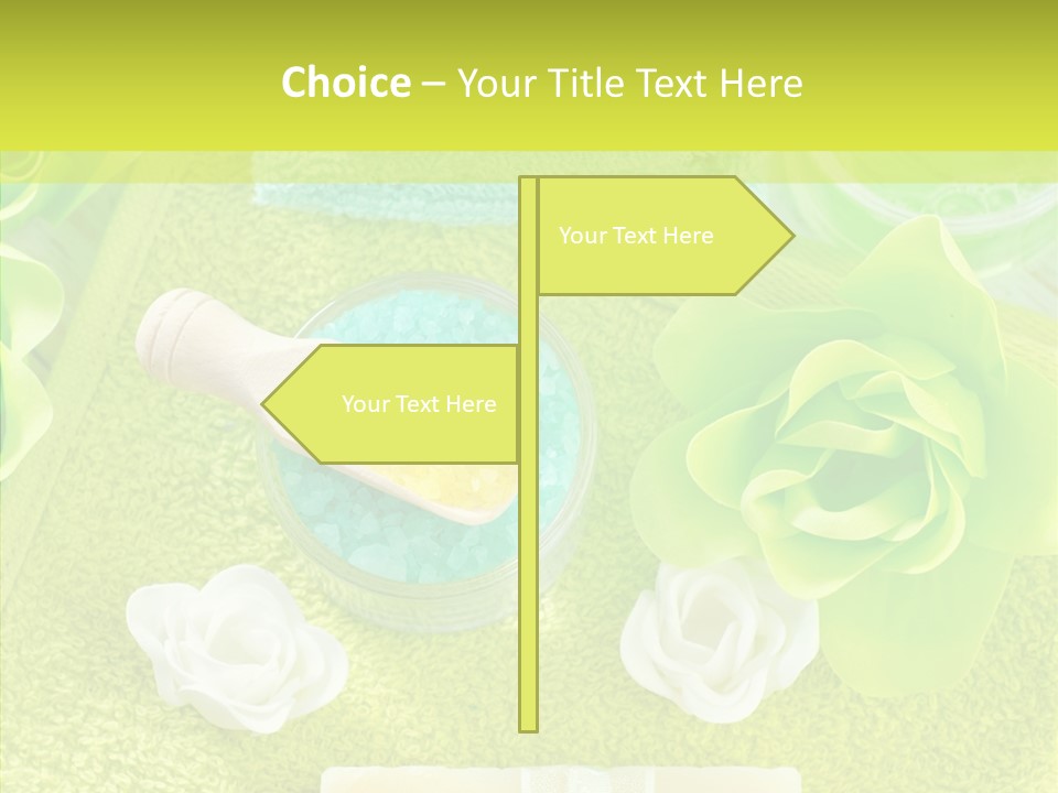 Body Relax Oil PowerPoint Template