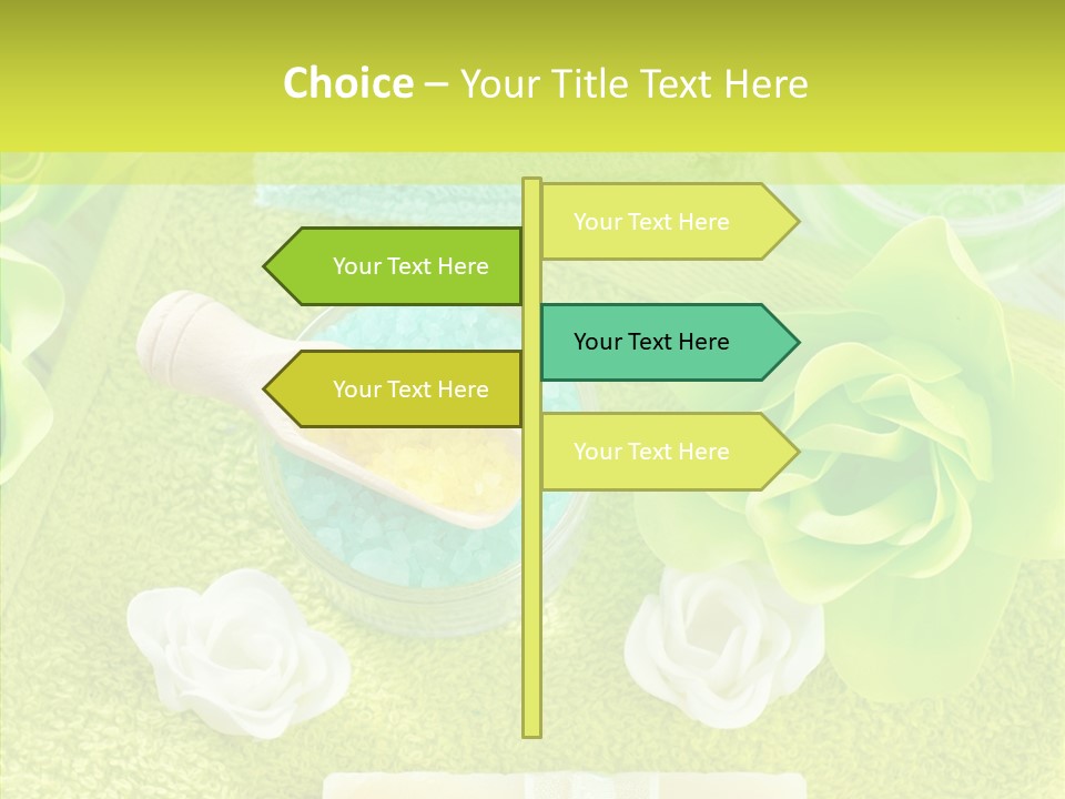 Body Relax Oil PowerPoint Template