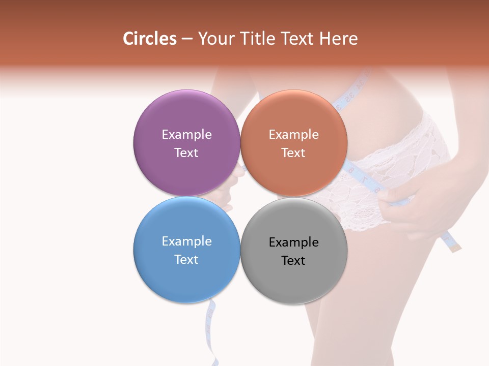 Panties Healthy Girl PowerPoint Template