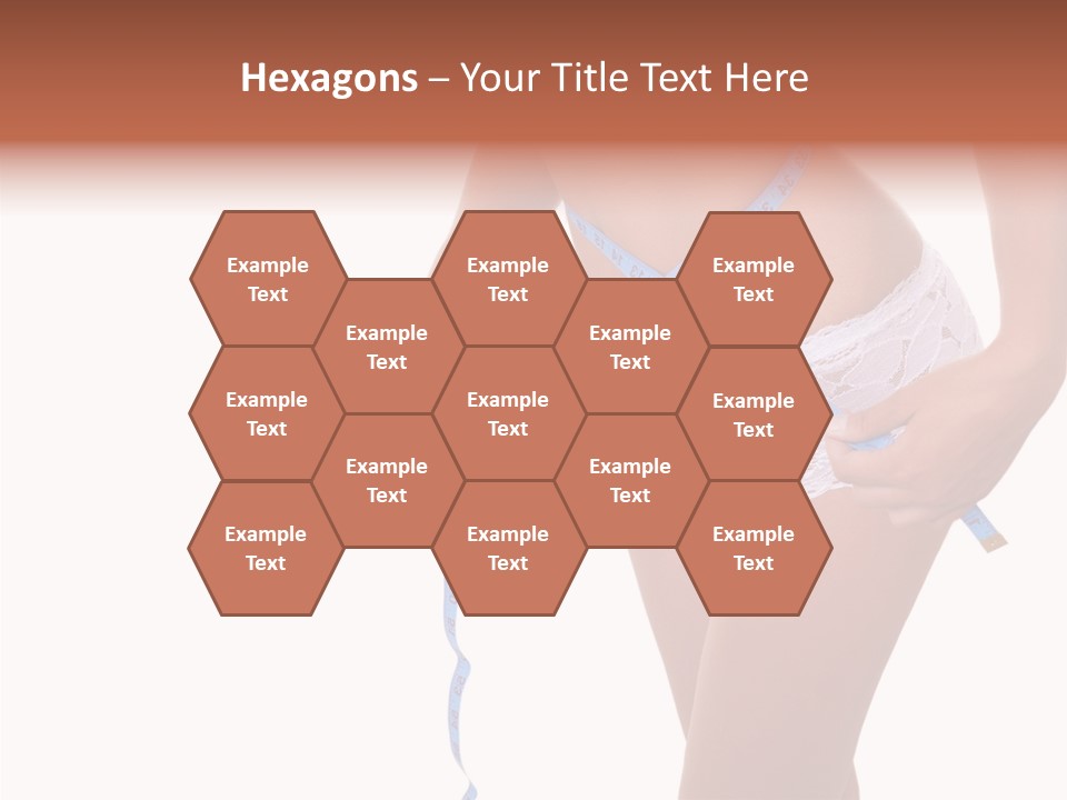 Panties Healthy Girl PowerPoint Template