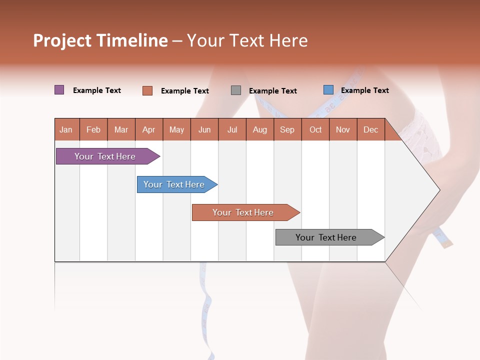 Panties Healthy Girl PowerPoint Template