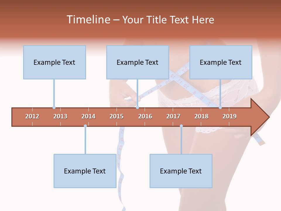 Panties Healthy Girl PowerPoint Template