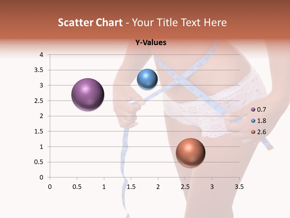 Panties Healthy Girl PowerPoint Template