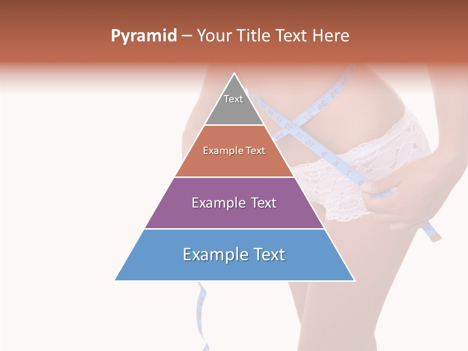 Panties Healthy Girl PowerPoint Template