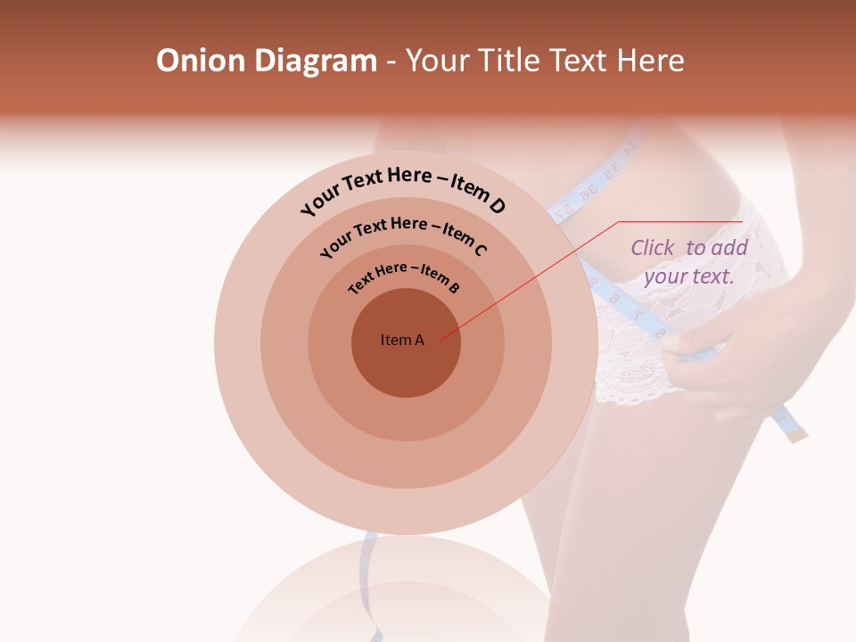 Panties Healthy Girl PowerPoint Template