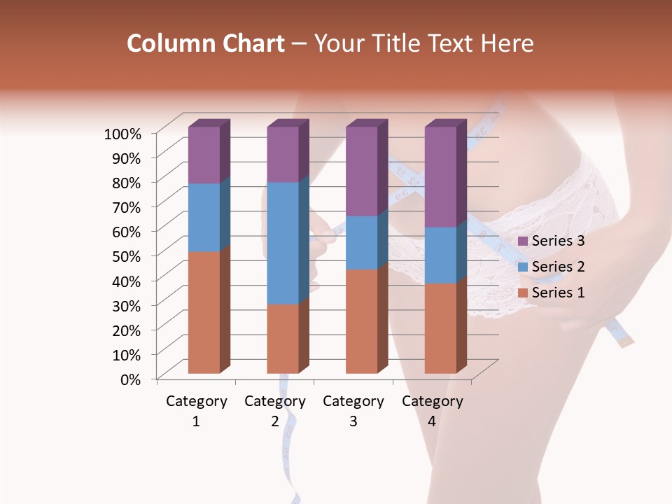 Panties Healthy Girl PowerPoint Template