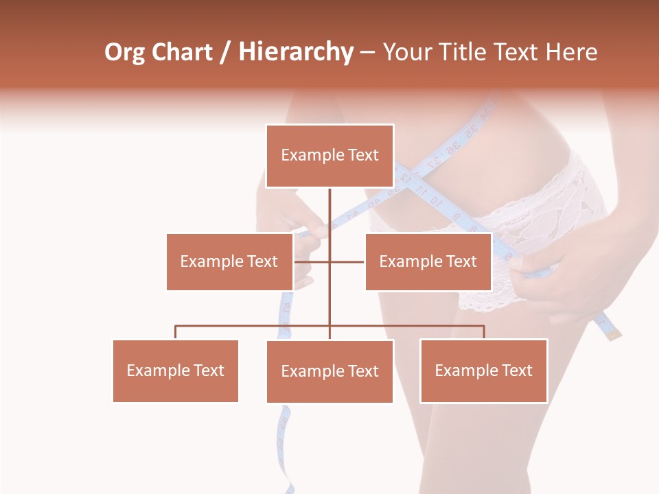 Panties Healthy Girl PowerPoint Template