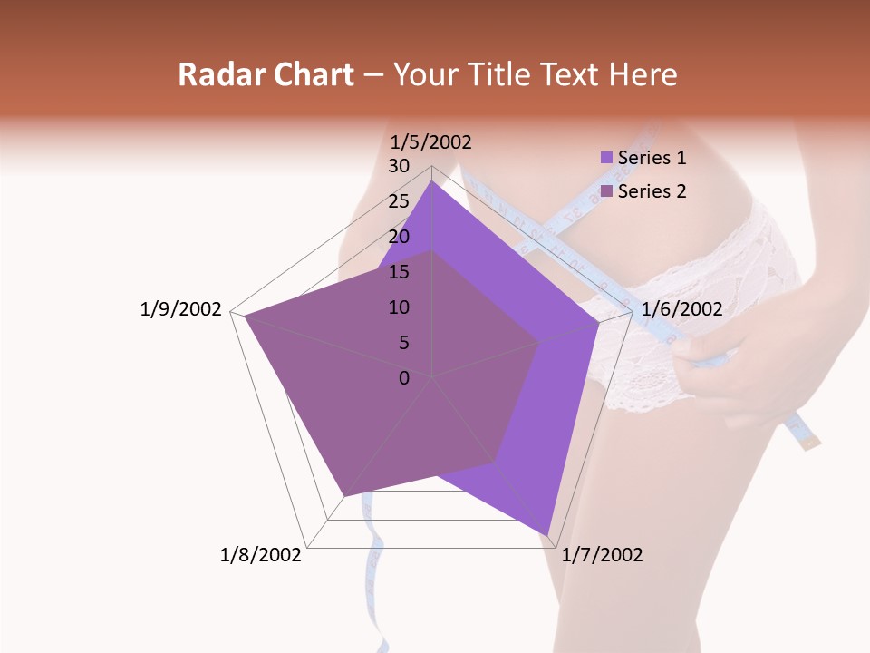 Panties Healthy Girl PowerPoint Template