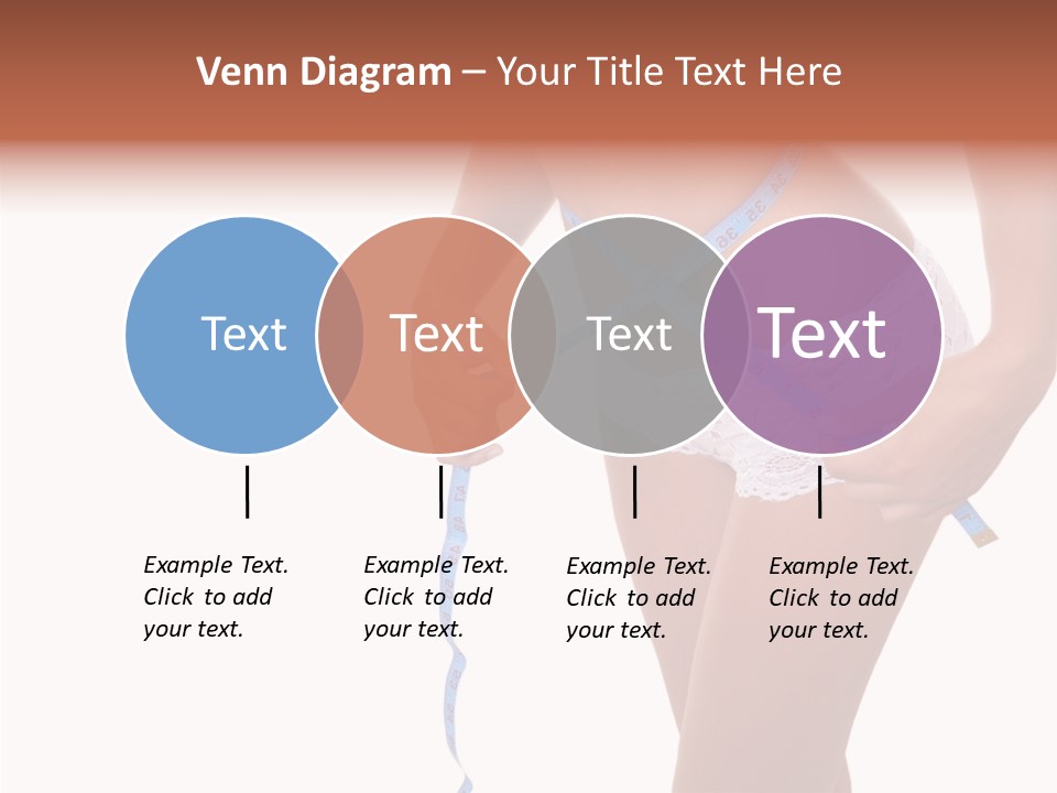 Panties Healthy Girl PowerPoint Template