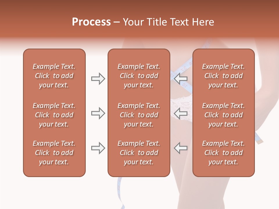 Panties Healthy Girl PowerPoint Template