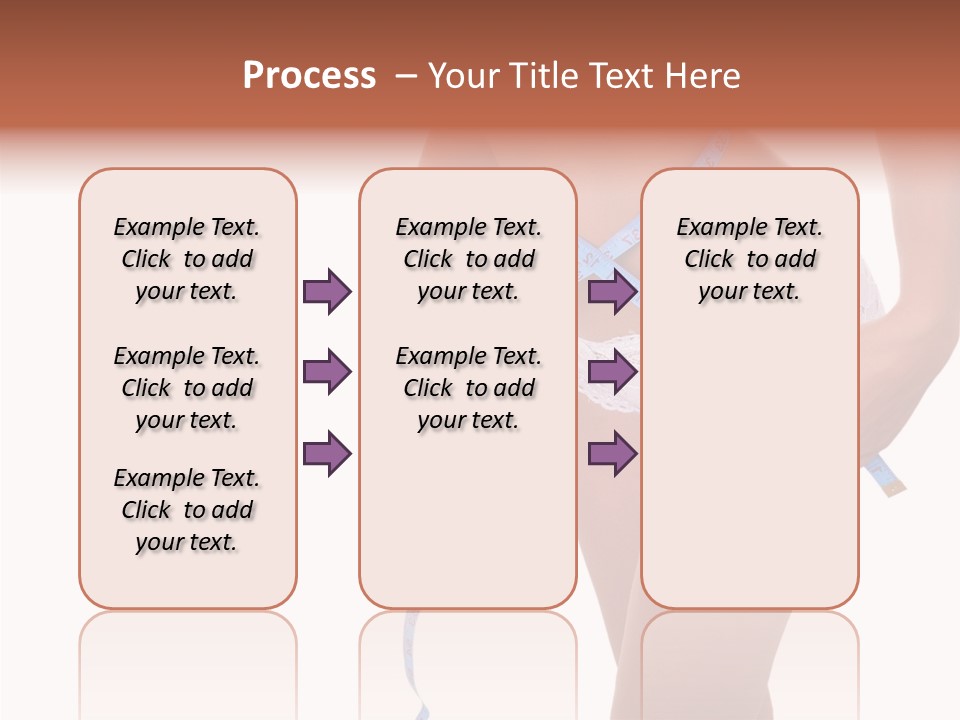 Panties Healthy Girl PowerPoint Template