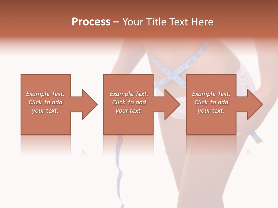 Panties Healthy Girl PowerPoint Template