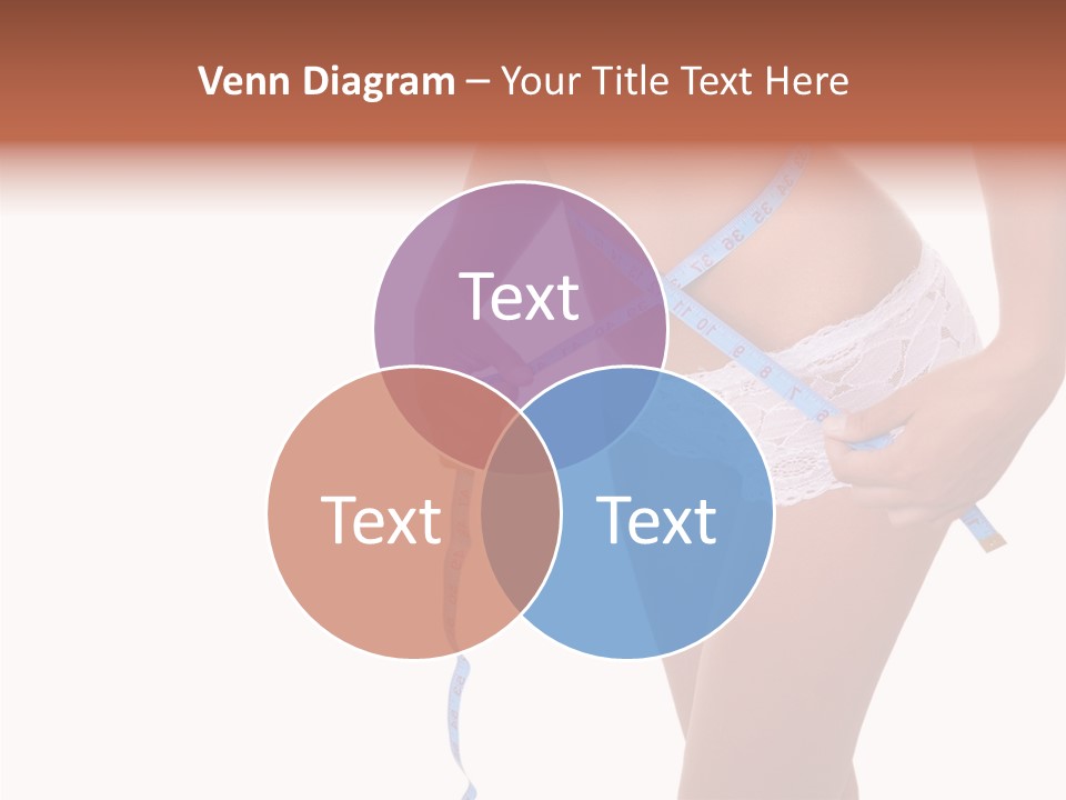 Panties Healthy Girl PowerPoint Template