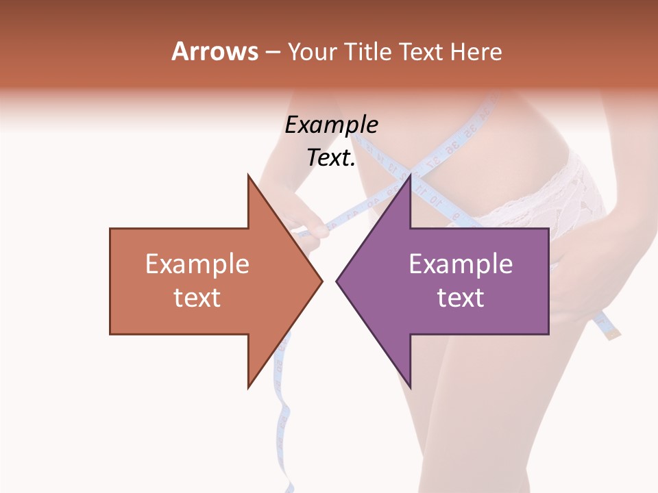 Panties Healthy Girl PowerPoint Template