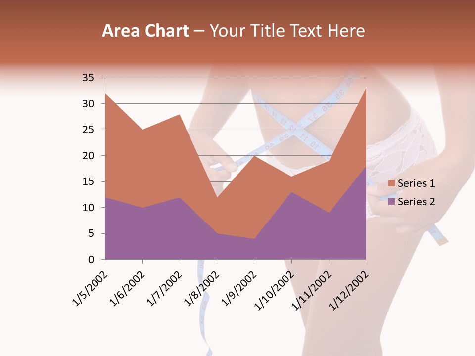 Panties Healthy Girl PowerPoint Template