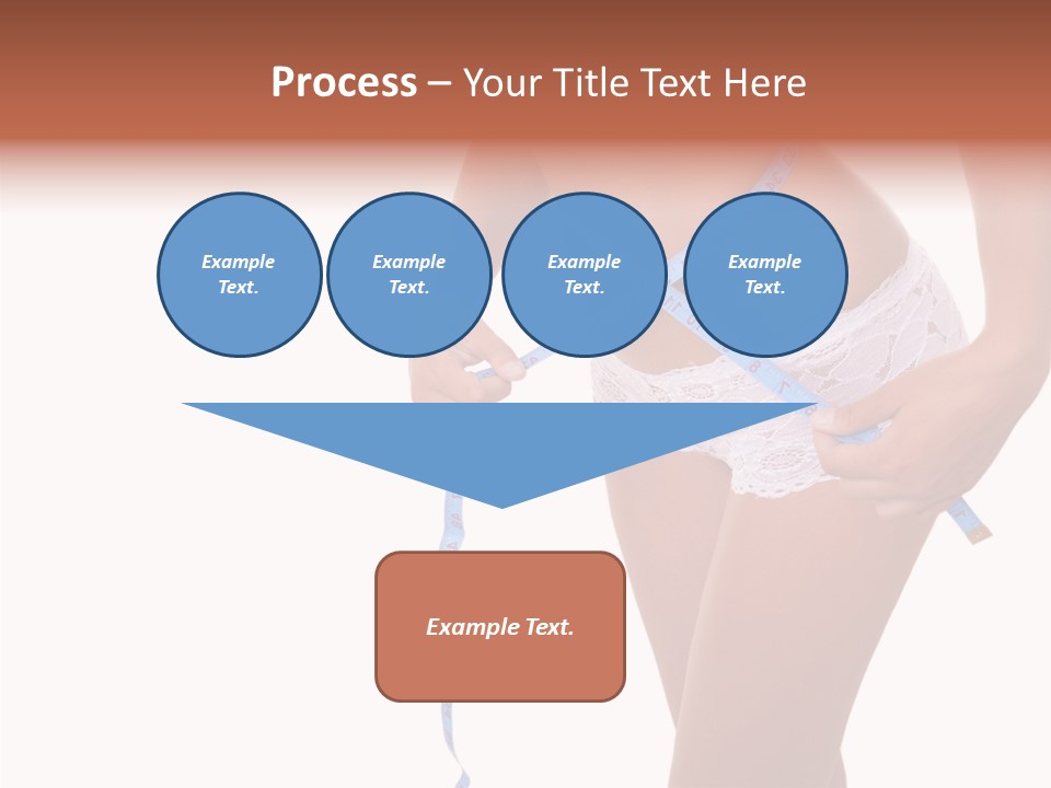 Panties Healthy Girl PowerPoint Template