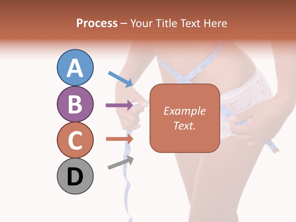 Panties Healthy Girl PowerPoint Template