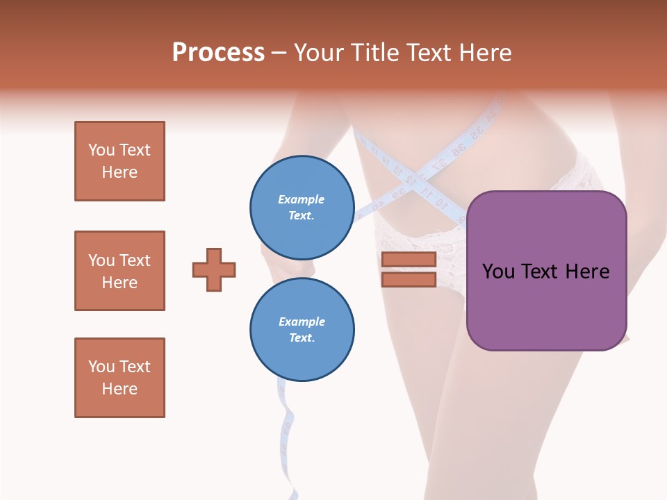 Panties Healthy Girl PowerPoint Template