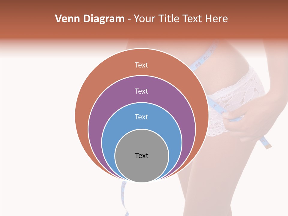 Panties Healthy Girl PowerPoint Template