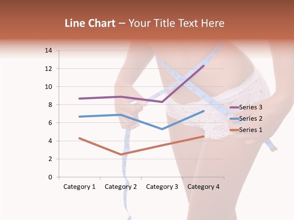 Panties Healthy Girl PowerPoint Template