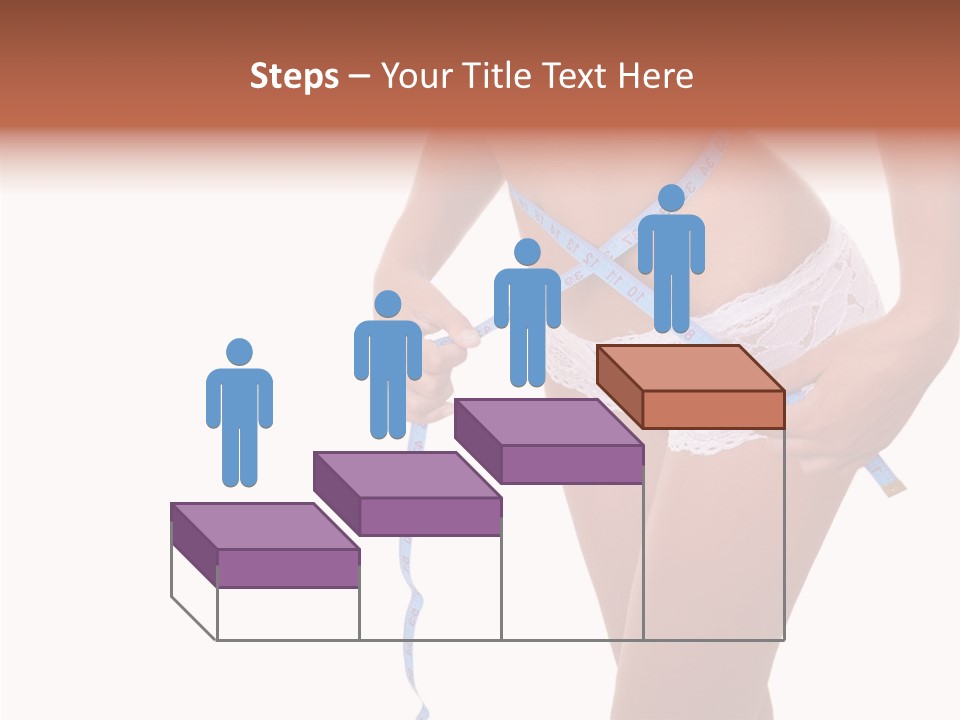 Panties Healthy Girl PowerPoint Template