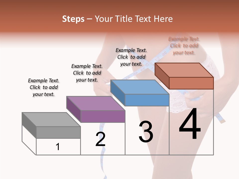 Panties Healthy Girl PowerPoint Template