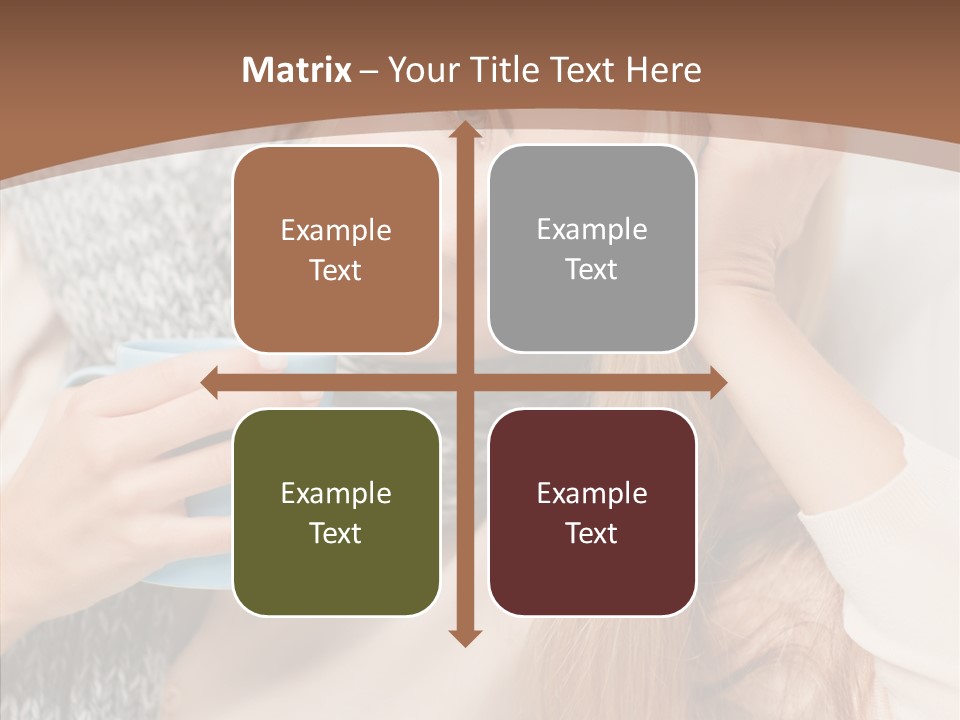 Infection Caucasian Headache PowerPoint Template