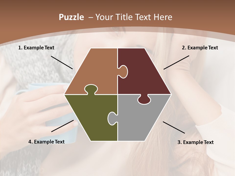 Infection Caucasian Headache PowerPoint Template
