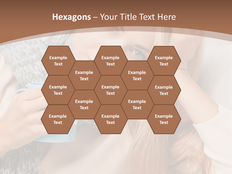 Infection Caucasian Headache PowerPoint Template