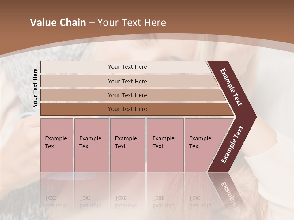 Infection Caucasian Headache PowerPoint Template