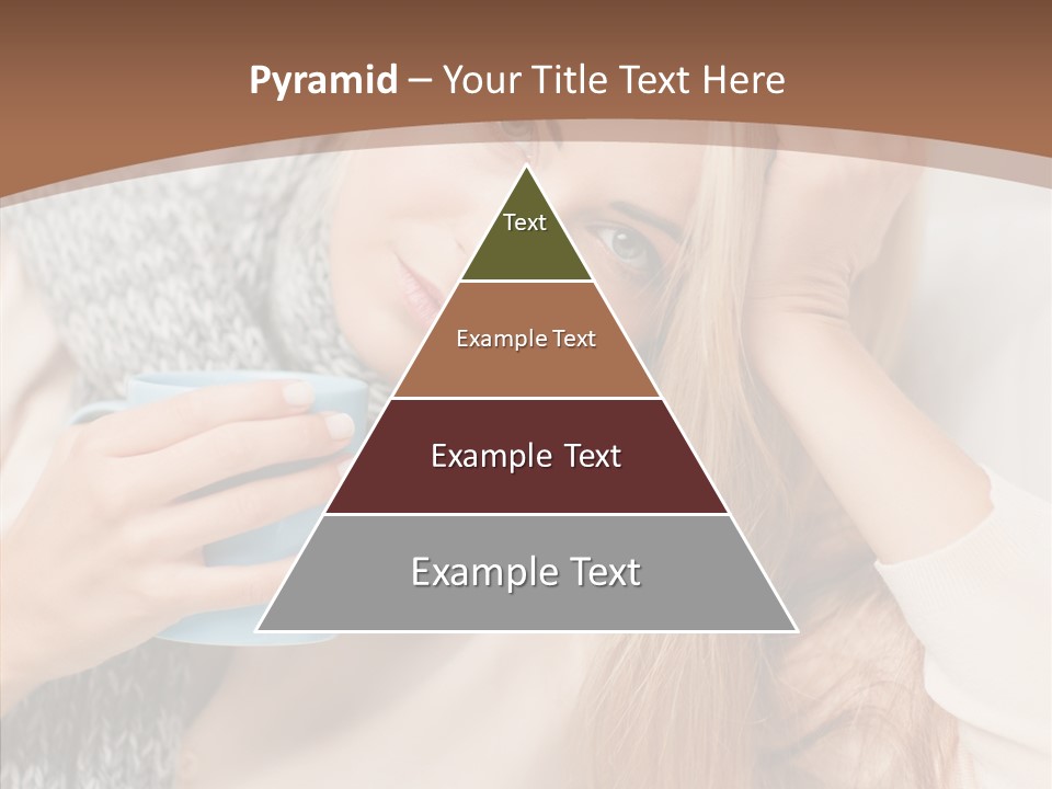 Infection Caucasian Headache PowerPoint Template