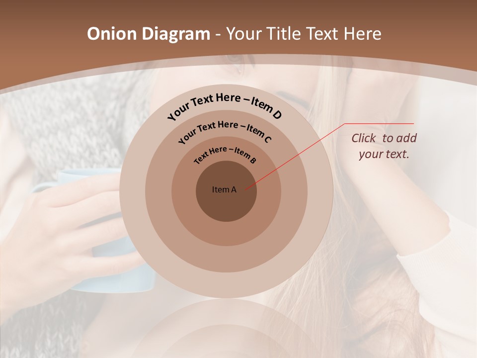 Infection Caucasian Headache PowerPoint Template